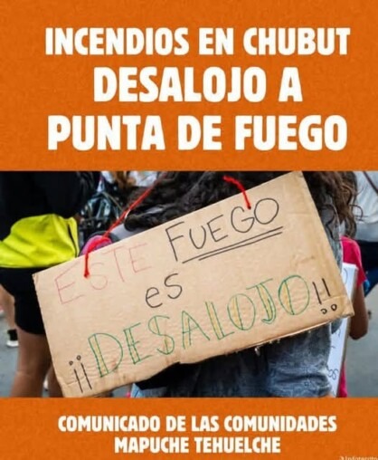 incendios en chubut